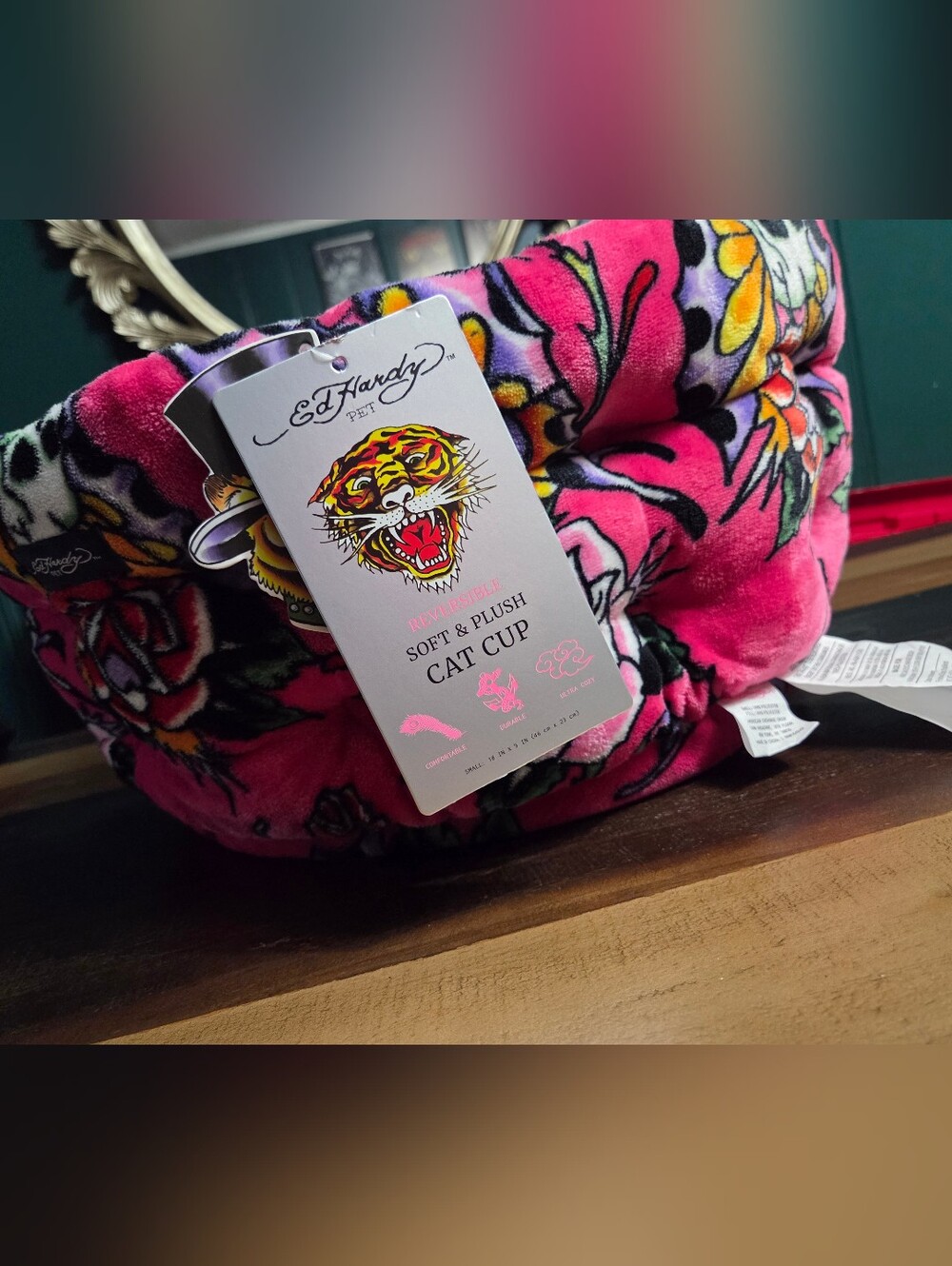 Ed Hardy Reversible Pet Bed